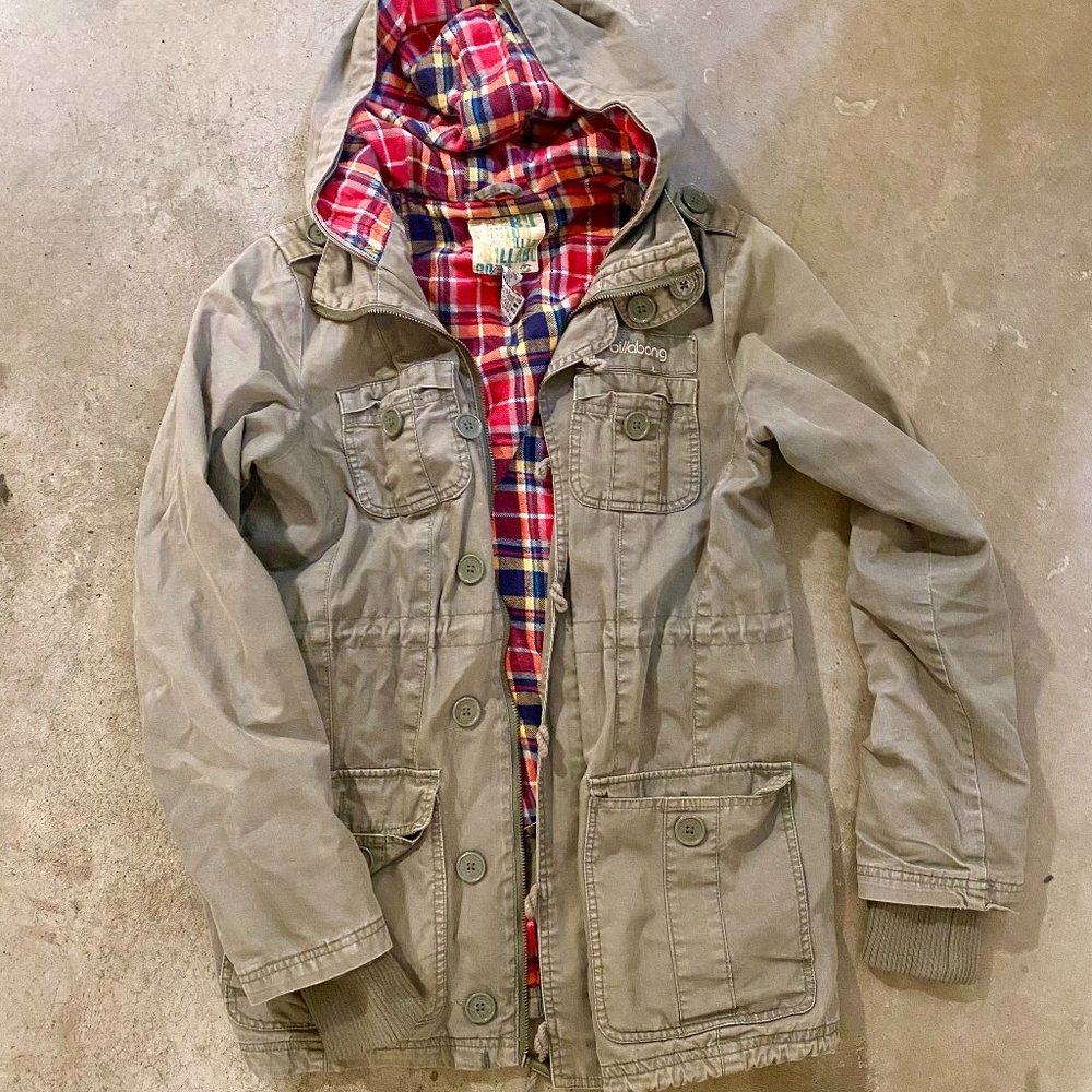 Billabong | Women's Green Utility Jacket | Medium